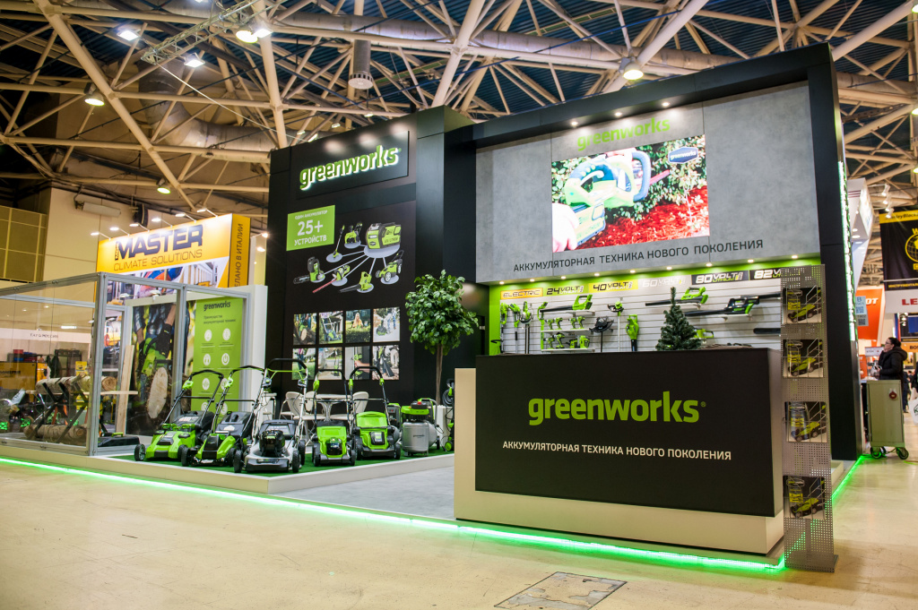 Выставка MITEX 2017 Greenworks