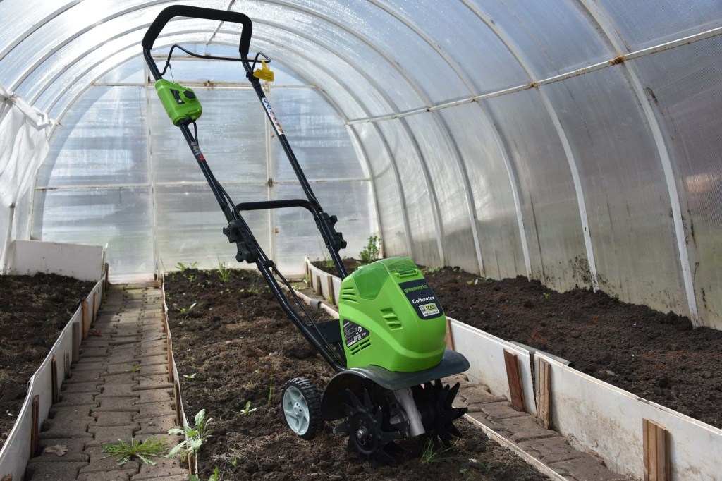 Культиватор Greenworks – отличное решение для подготовки почвы к посадке рассады
