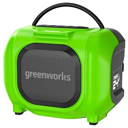Портативные аудиосистемы 24V - Greenworks в России