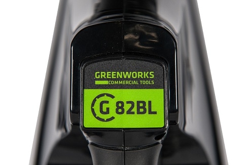 Воздуходув аккумуляторный Greenworks GD82BL, 82V, бесщеточный, без АКБ и ЗУ, арт. 2401107 - Greenworks в России