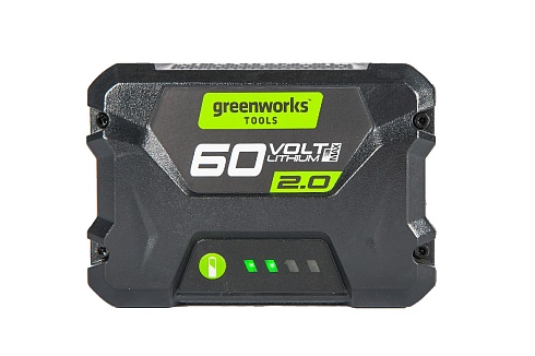 Аккумулятор Greenworks 60V 2 А/ч G60B2, арт. 2918307 - Greenworks в России