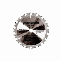 Пильный диск 29006707 для аккумуляторной циркулярной пилы  G24CS 24V 1500507  - Greenworks в России