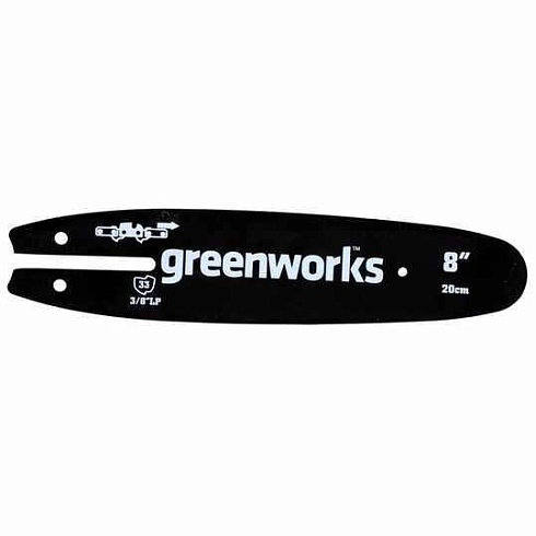 Полотно для электропилы Greenworks 20 см, арт. 29497 - Greenworks в России